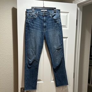 Joe's Jeans Women's Blue Ankle Cropped